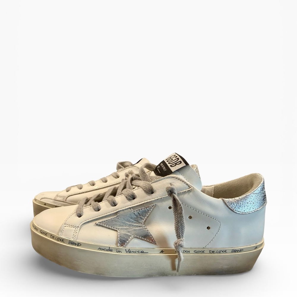 Golden Goose White Sneakers - Picture 4 of 6